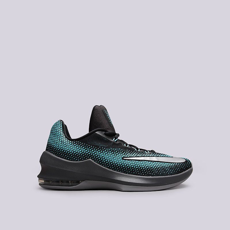 мужские черные баскетбольные кроссовки Nike Air Max Infuriate Low 852457-004 - цена, описание, фото 1
