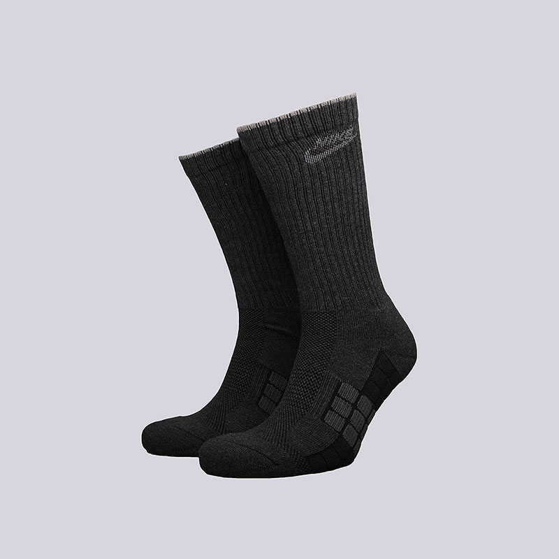 мужские серые носки Nike Waffle Crew SX3873-015 - цена, описание, фото 1