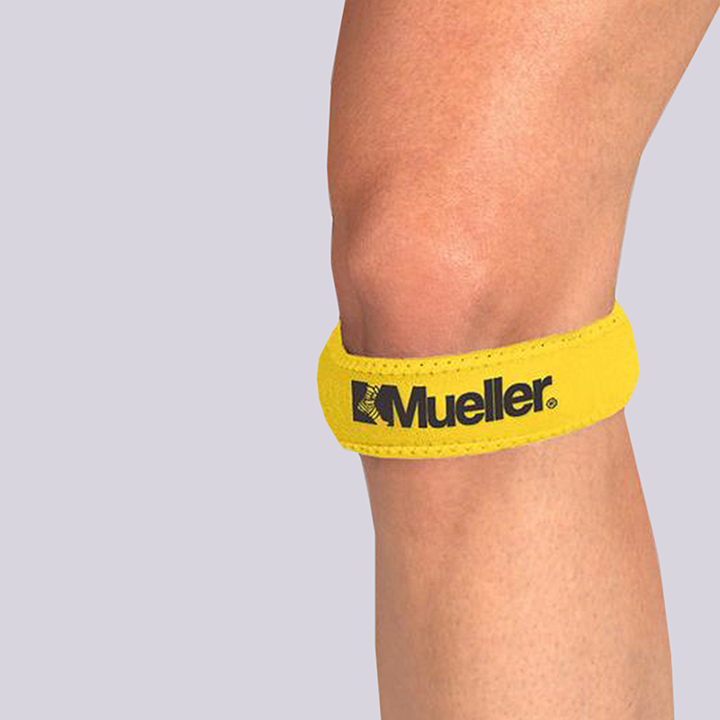  желтое ремень на колено Mueller Jumper's Knee Strap 994-оранжевый - цена, описание, фото 1