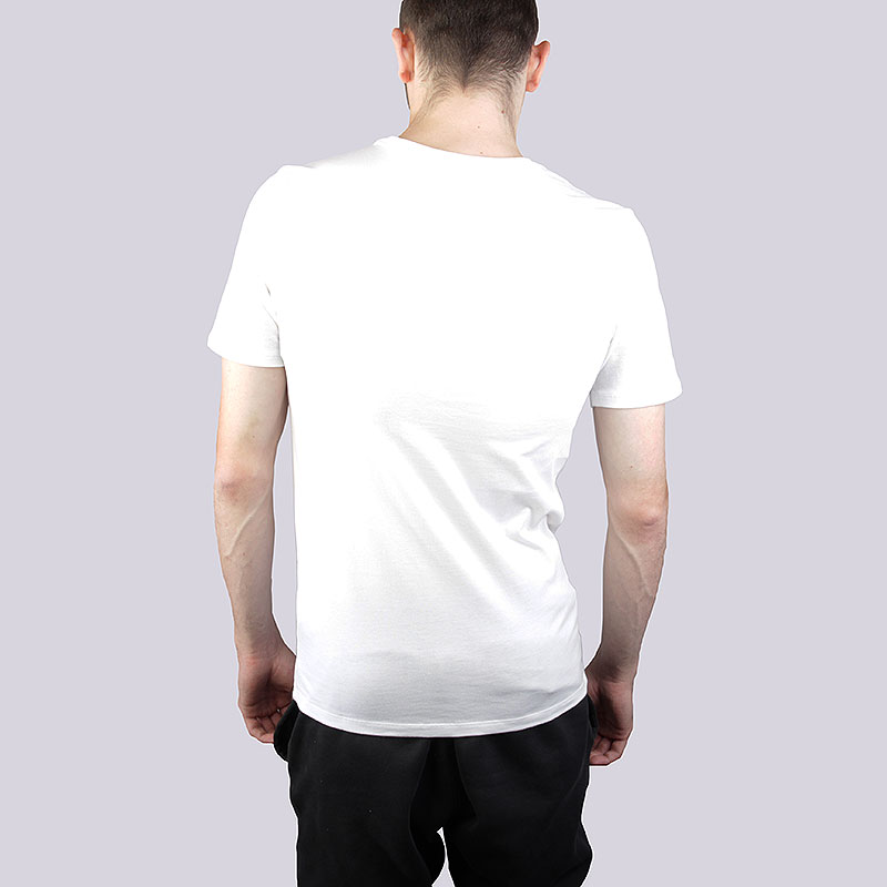 мужская белая футболка Jordan Kick Push Tee 843122-100 - цена, описание, фото 3