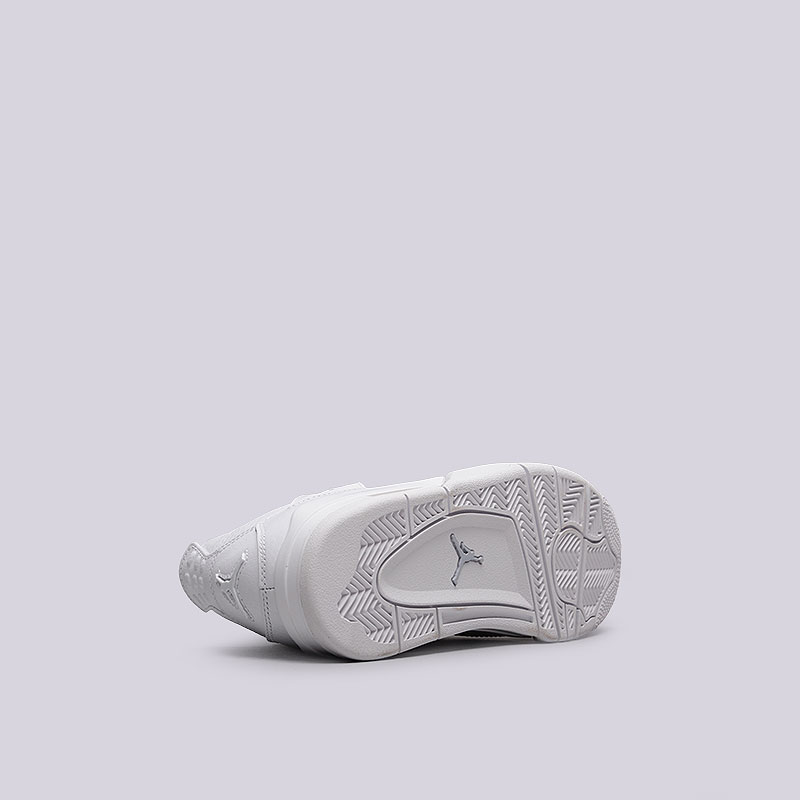 женские белые кроссовки Jordan IV Retro BG 408452-100 - цена, описание, фото 4