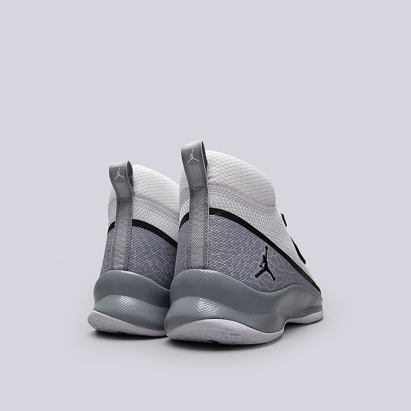 мужские белые баскетбольные кроссовки  Jordan Super.Fly 5 PO 881571-103 - цена, описание, фото 4