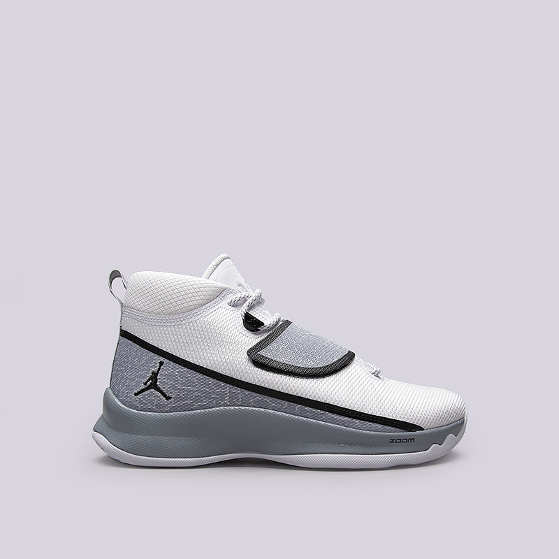 мужские белые баскетбольные кроссовки  Jordan Super.Fly 5 PO 881571-103 - цена, описание, фото 1