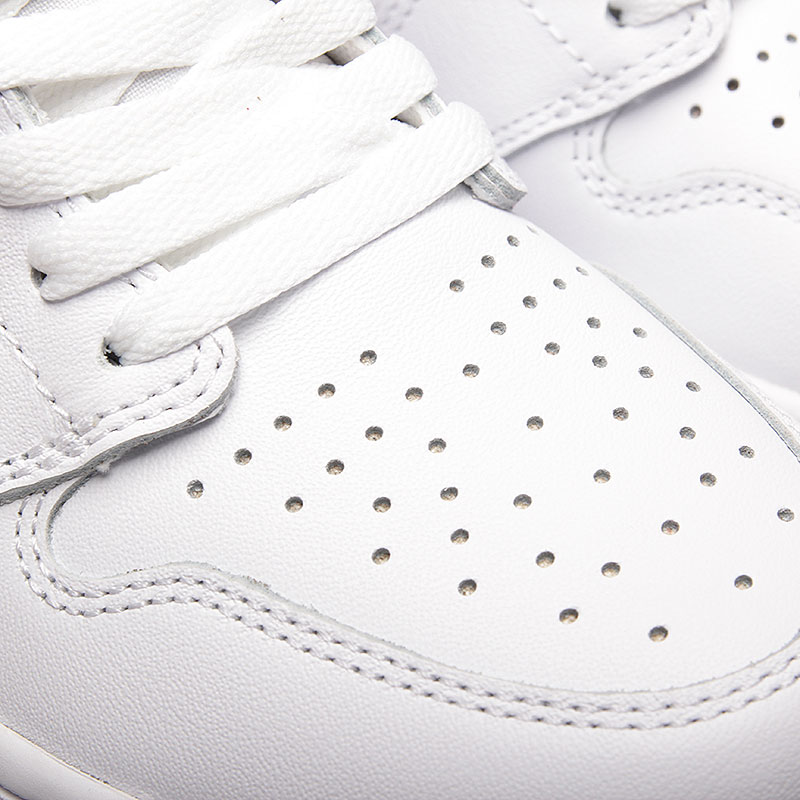 мужские белые кроссовки Jordan 1 Retro High OG 555088-103 - цена, описание, фото 4