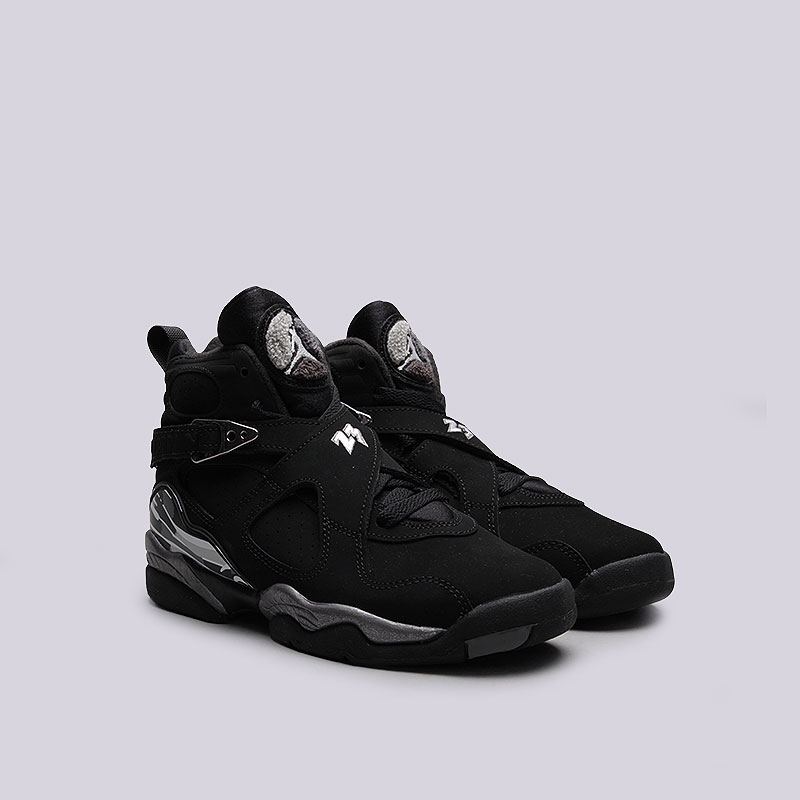 женские черные кроссовки Jordan VIII Retro BG 305368-003 - цена, описание, фото 3