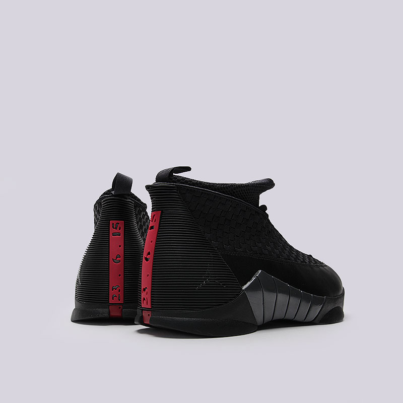 мужские черные кроссовки Jordan XV Retro 881429-001 - цена, описание, фото 3