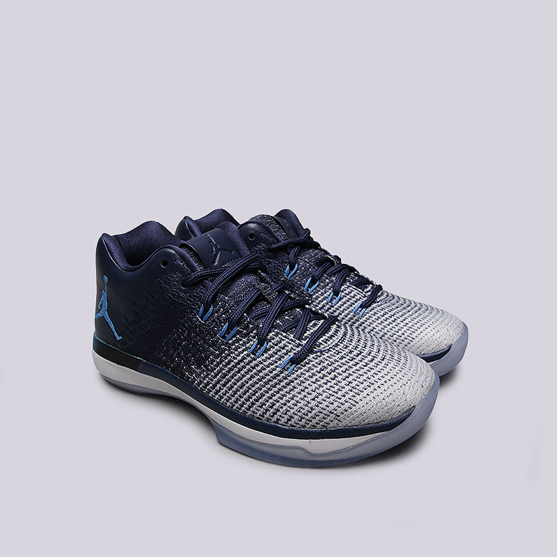 женские синие кроссовки Jordan XXXI Low BG 897562-400 - цена, описание, фото 3