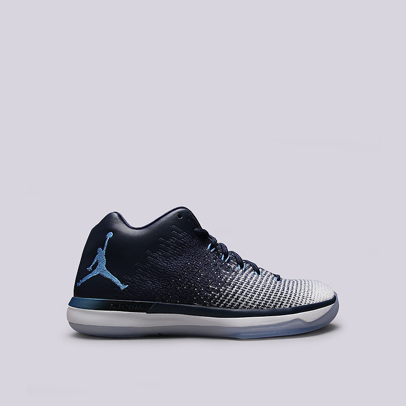мужские синие кроссовки  Jordan XXXI Low 897564-400 - цена, описание, фото 1