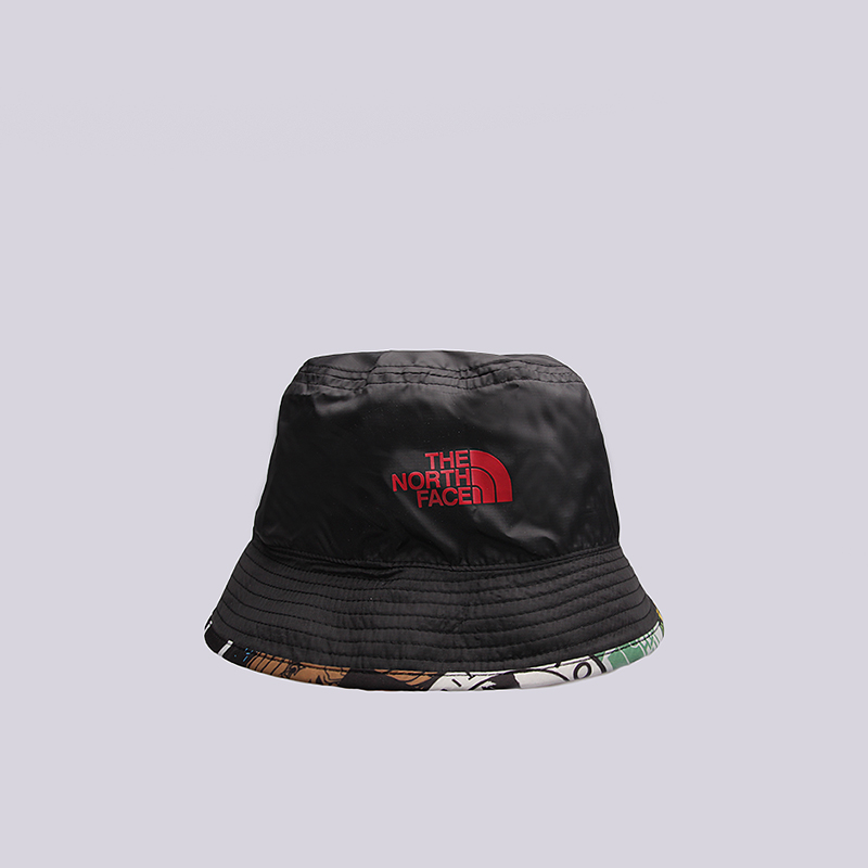  черная двухсторонняя панама The North Face Sun Stash Hat T0CGZ0SJR - цена, описание, фото 3