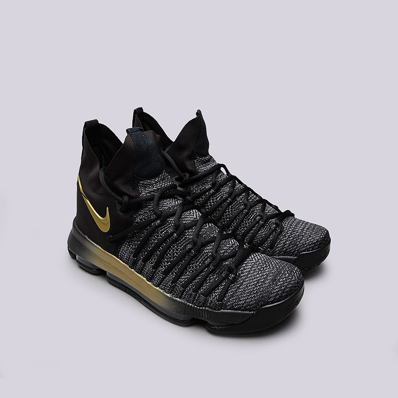 мужские черные баскетбольные кроссовки Nike Zoom KD 9 Elite 878637-007 - цена, описание, фото 3