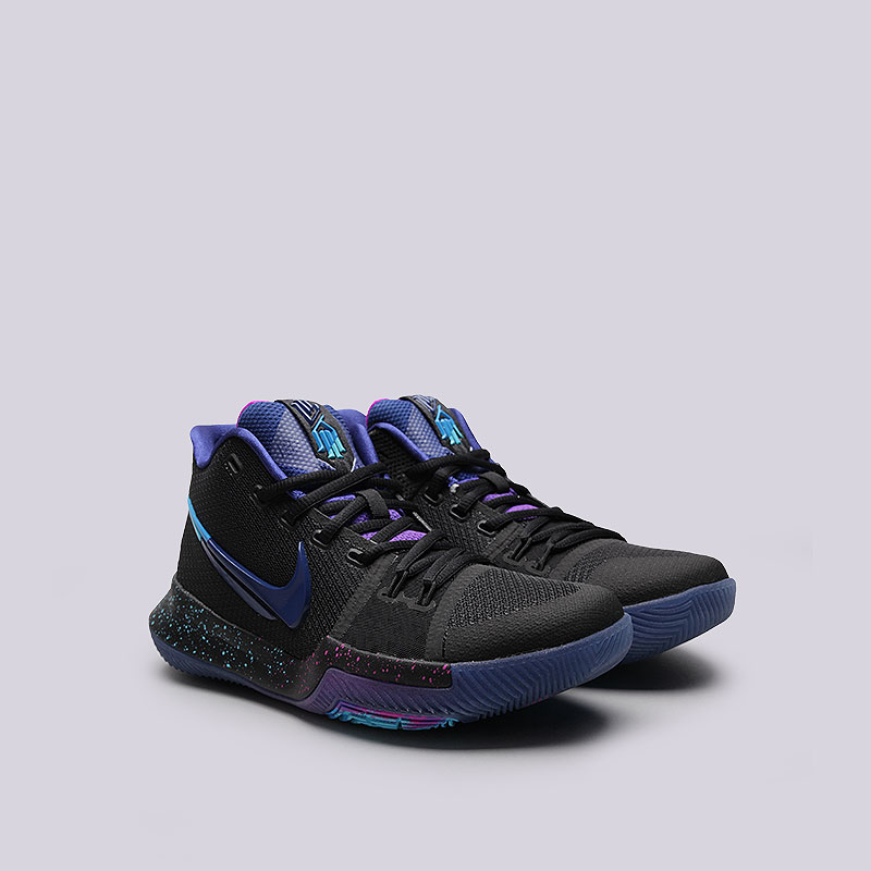 мужские черные баскетбольные кроссовки Nike Kyrie 3 852395-003 - цена, описание, фото 3