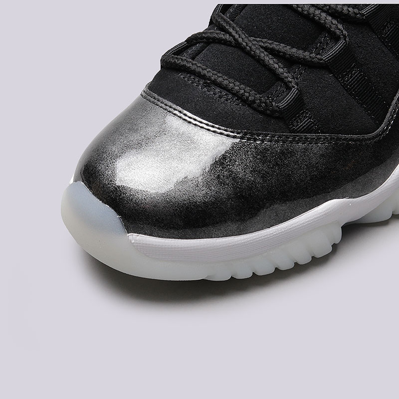 мужские черные кроссовки Jordan XI Retro Low 528895-010 - цена, описание, фото 6