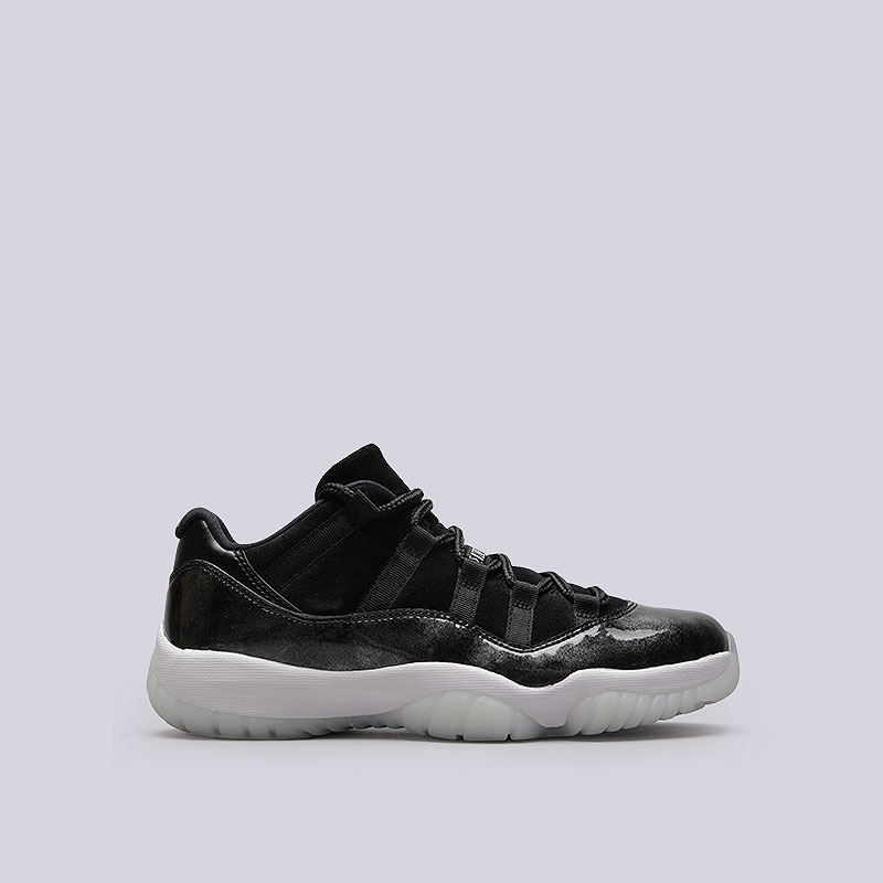мужские черные кроссовки Jordan XI Retro Low 528895-010 - цена, описание, фото 1
