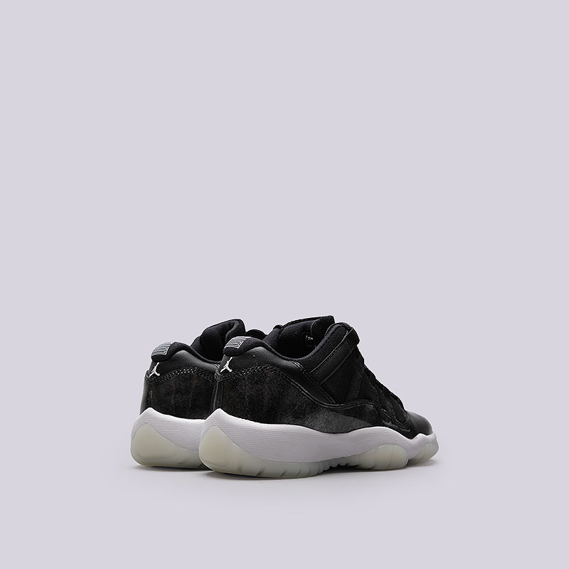 женские черные баскетбольные кроссовки Jordan XI Retro Low BG 528896-010 - цена, описание, фото 5