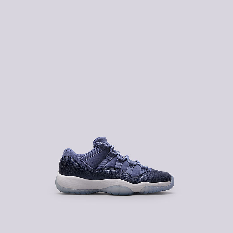 женские синие кроссовки Jordan XI Retro Low GG 580521-408 - цена, описание, фото 1