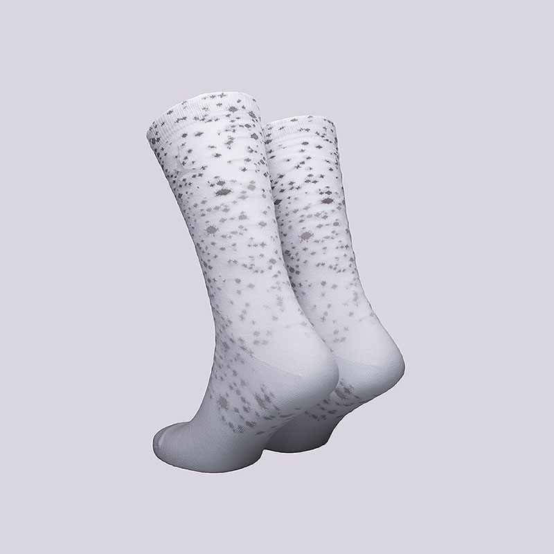 мужские белые носки Jordan Speckle Crew SX5459-100 - цена, описание, фото 2