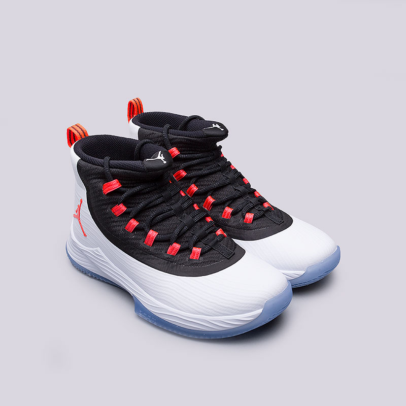 мужские белые баскетбольные кроссовки  Jordan Ultra Fly 2 897998-123 - цена, описание, фото 4