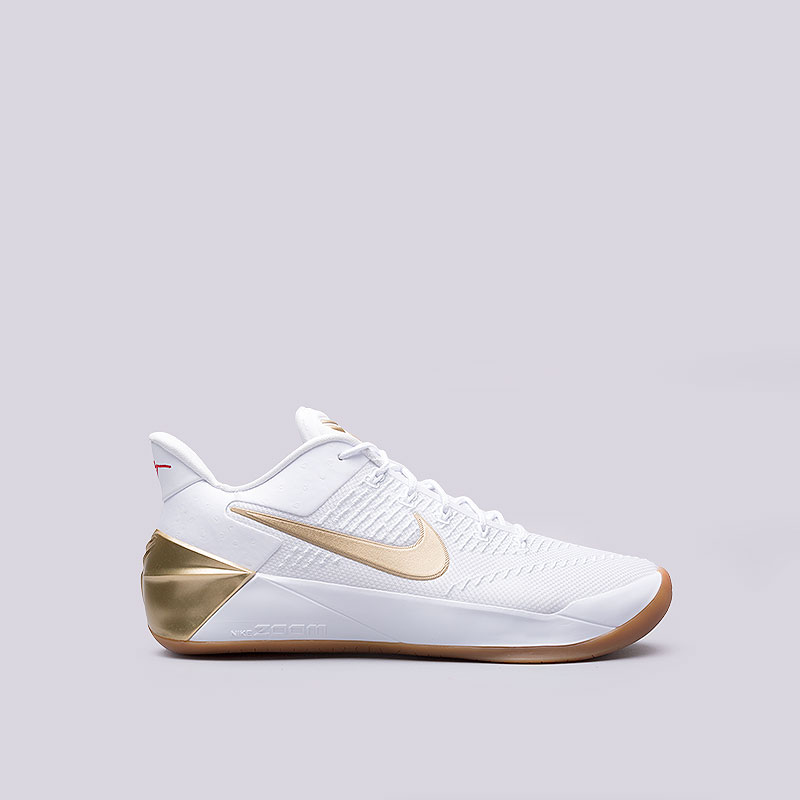 мужские белые баскетбольные кроссовки  Nike Kobe A.D. 852425-107 - цена, описание, фото 1