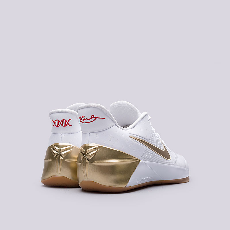 мужские белые баскетбольные кроссовки  Nike Kobe A.D. 852425-107 - цена, описание, фото 3