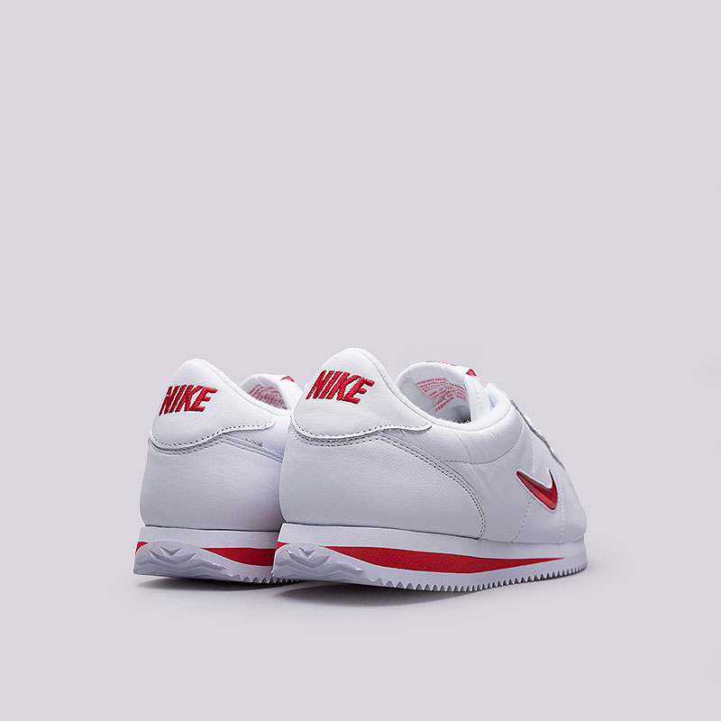 мужские белые кроссовки  Nike Cortez Basic Jewel QS TZ 938343-100 - цена, описание, фото 3