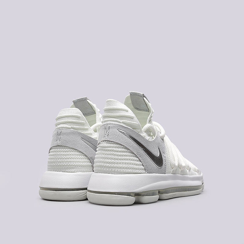 мужские белые баскетбольные кроссовки  Nike Zoom KD 10 897815-100 - цена, описание, фото 3