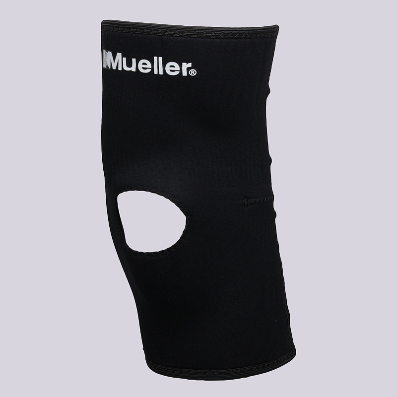  черный наколенник Mueller Open Patella Knee Sleeve M 434MD - цена, описание, фото 1