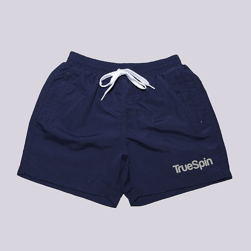 мужские синие шорты True spin Basics Swim Shorts Basics Swim-navy - цена, описание, фото 1