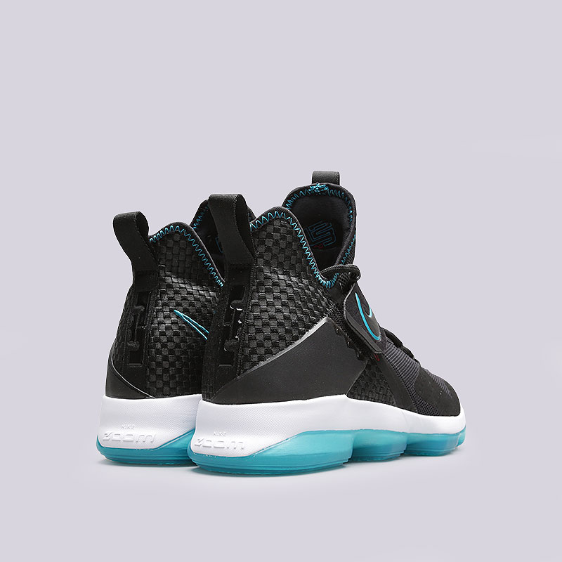 мужские черные баскетбольные кроссовки  Nike Lebron XIV PRM 943323-002 - цена, описание, фото 3