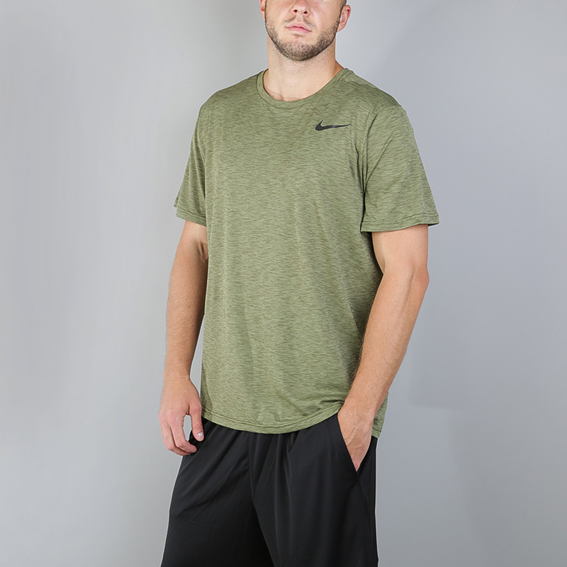 мужская зеленая футболка Nike M RT Top SS HPR Dry 832835-387 - цена, описание, фото 1