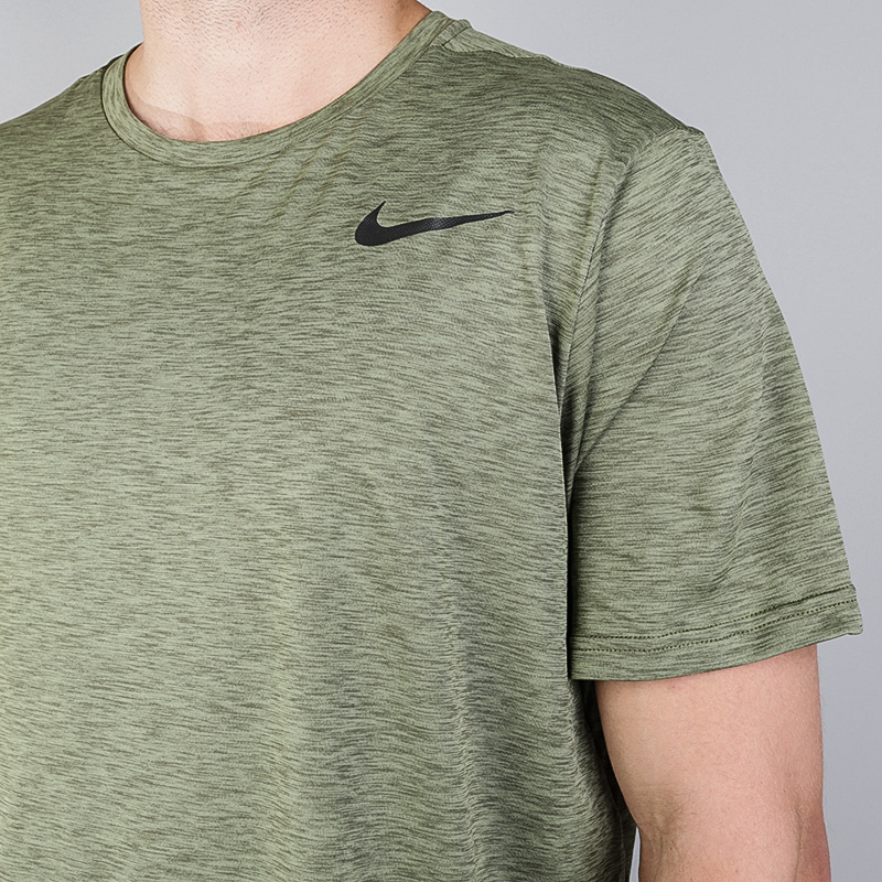мужская зеленая футболка Nike M RT Top SS HPR Dry 832835-387 - цена, описание, фото 4