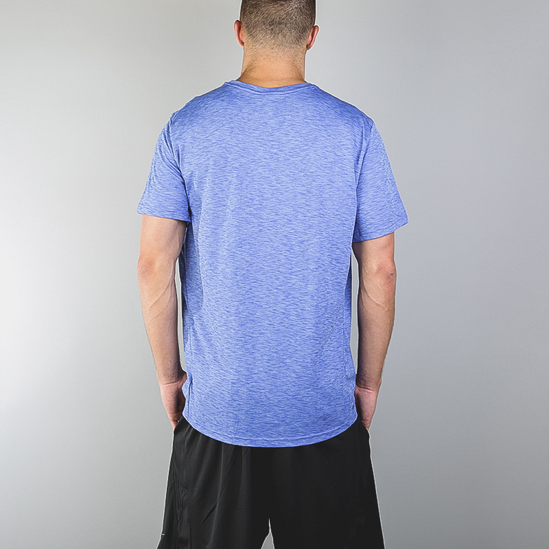 мужская синяя футболка Nike M RT Top SS HPR Dry 832835-487 - цена, описание, фото 3