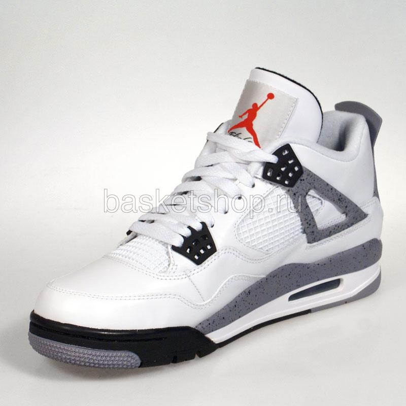 Баскетбольные Jordan Кроссовки Air Jordan 4 Retro (308497-103)  - цена, описание, фото 2