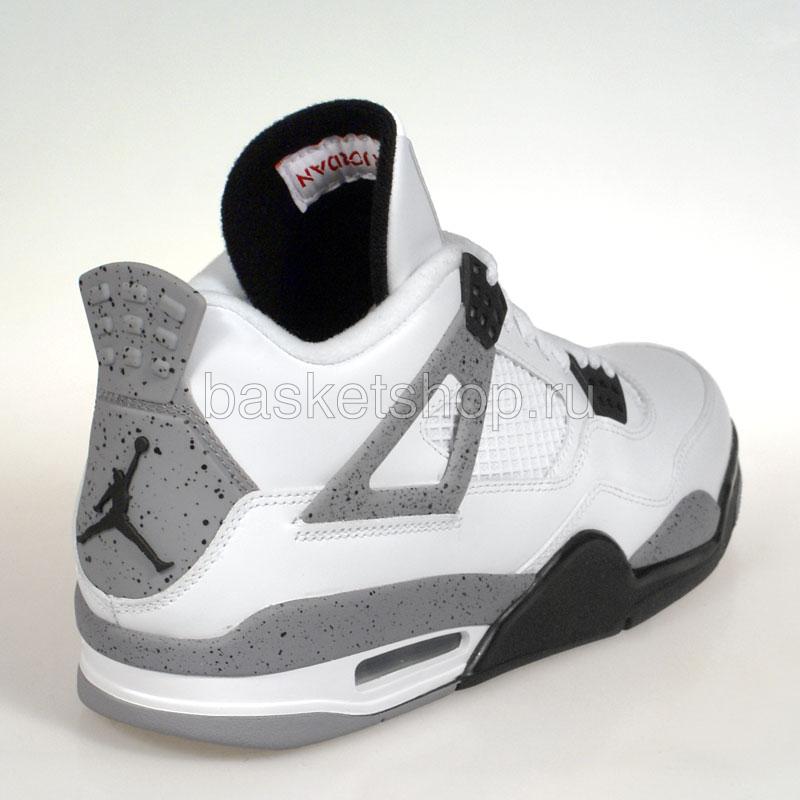 Баскетбольные Jordan Кроссовки Air Jordan 4 Retro (308497-103)  - цена, описание, фото 3