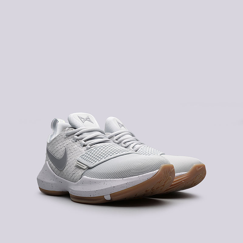 мужские серые баскетбольные кроссовки  Nike PG 1 878627-008 - цена, описание, фото 4