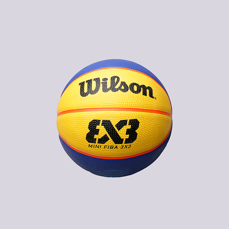 

Мяч №3 Wilson, Синий;желтый, FIBA 3x3