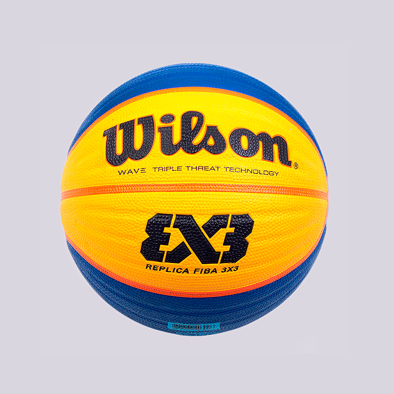 

Мяч №6 Wilson Replica FIBA 3x3, Синий;желтый