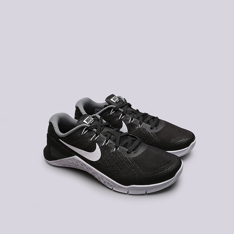 женские черные кроссовки Nike WMNS Metcon 3 849807-001 - цена, описание, фото 3