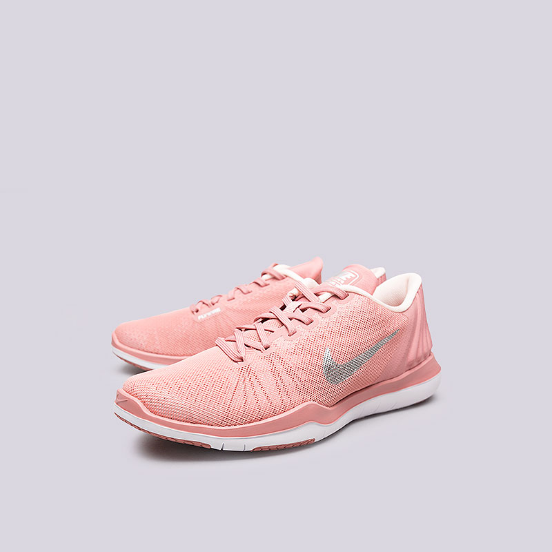 женские розовые кроссовки Nike WMNS Flex Supreme TR 5 Bionic 917709-600 - цена, описание, фото 5