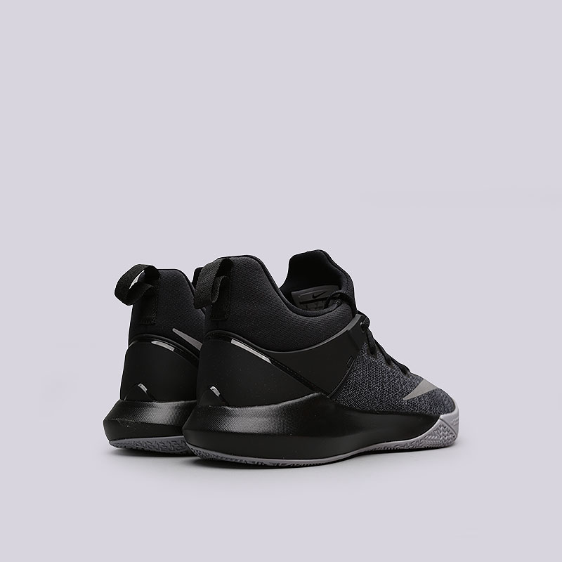 мужские черные баскетбольные кроссовки Nike Zoom Shift 897653-002 - цена, описание, фото 3