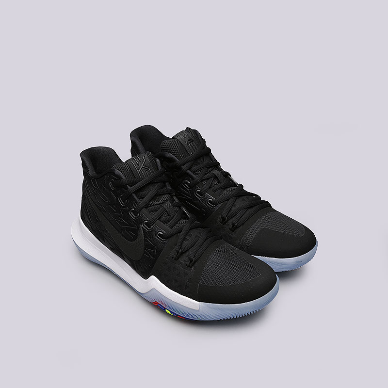 мужские черные баскетбольные кроссовки Nike Kyrie 3 852395-009 - цена, описание, фото 5