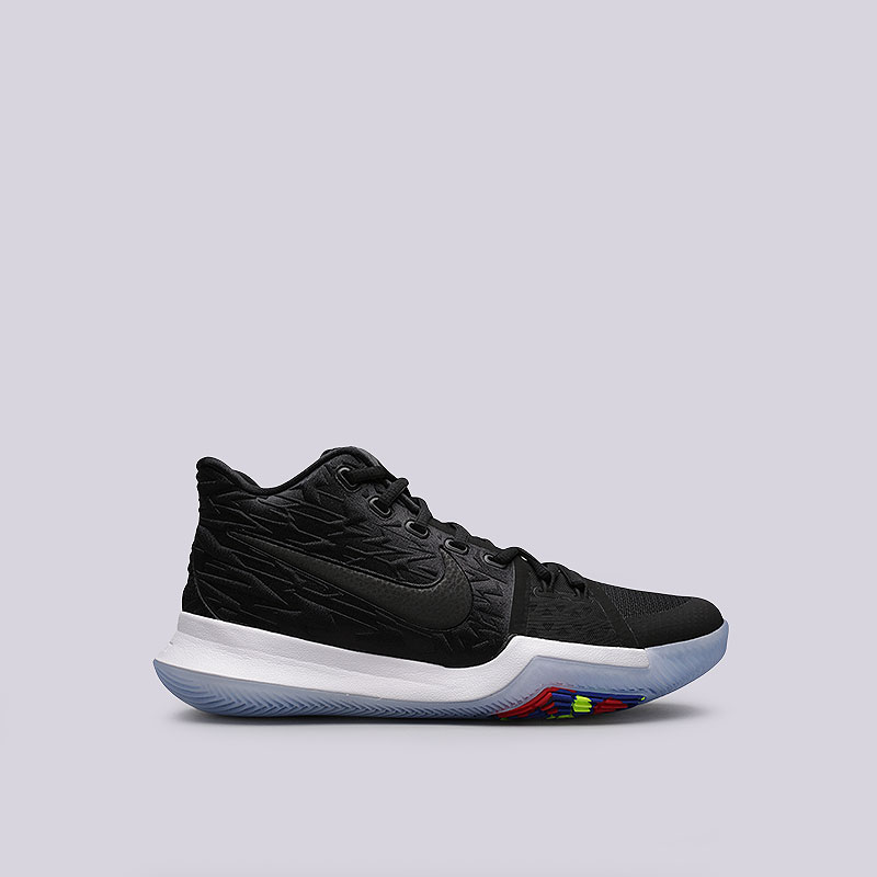 мужские черные баскетбольные кроссовки Nike Kyrie 3 852395-009 - цена, описание, фото 1