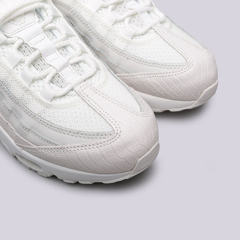мужские белые кроссовки Nike Air Max 95 PRM 538416-100 - цена, описание, фото 6