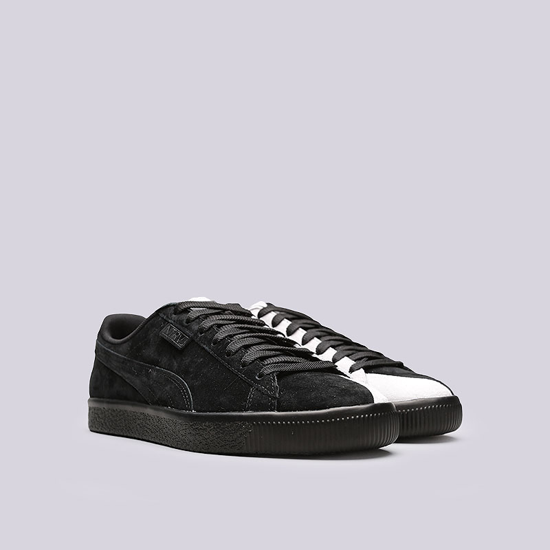 мужские черные кроссовки PUMA x Staple Clyde 36367401 - цена, описание, фото 5