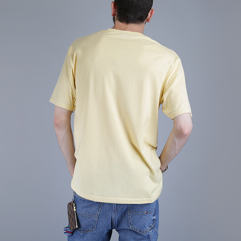 Мужская футболка Stussy Harumi Yamaguchi Palm Tee (1904098-pale yellow)  - цена, описание, фото 4