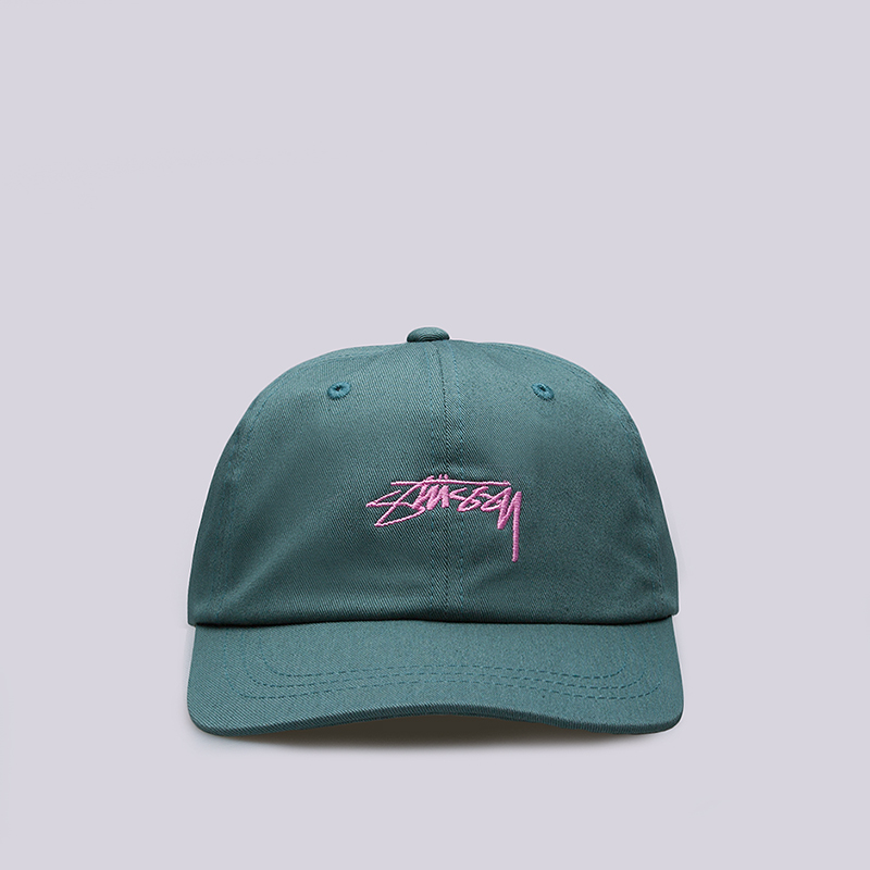 

Кепка Stussy Smooth Stock Low Cap, Зеленый