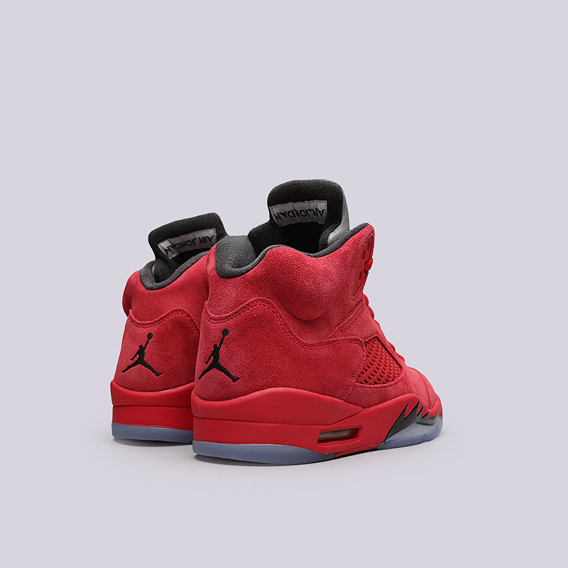 мужские красные кроссовки Jordan V Retro 136027-602 - цена, описание, фото 3