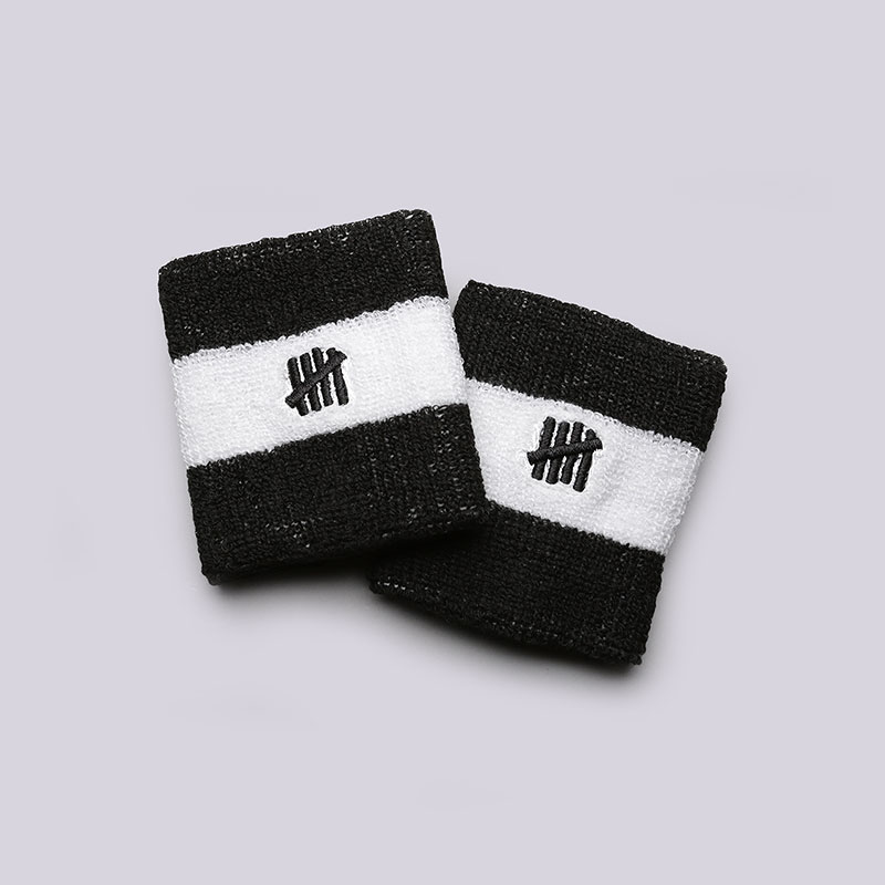  черный напульсник Undftd 5 Strike Sweatbands 538213-black - цена, описание, фото 1