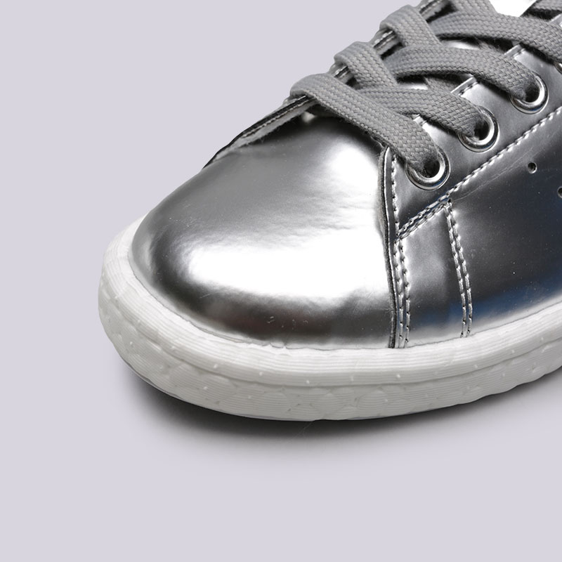 женские серебряные кроссовки adidas Stan Smith W BB0108 - цена, описание, фото 5