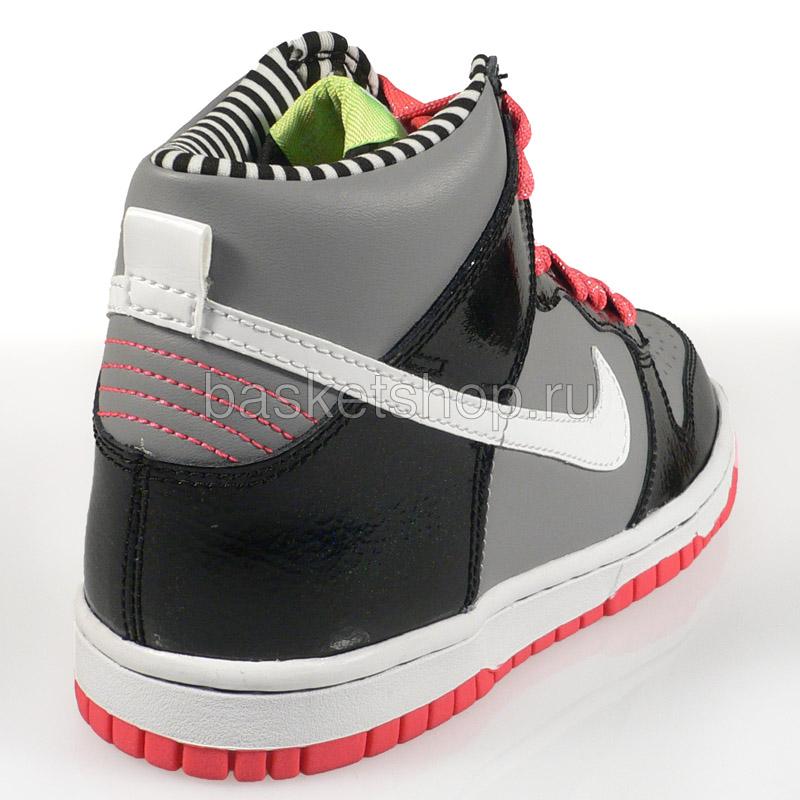 Nike Кроссовки Nike Dunk High GS (316604-006)  - цена, описание, фото 3