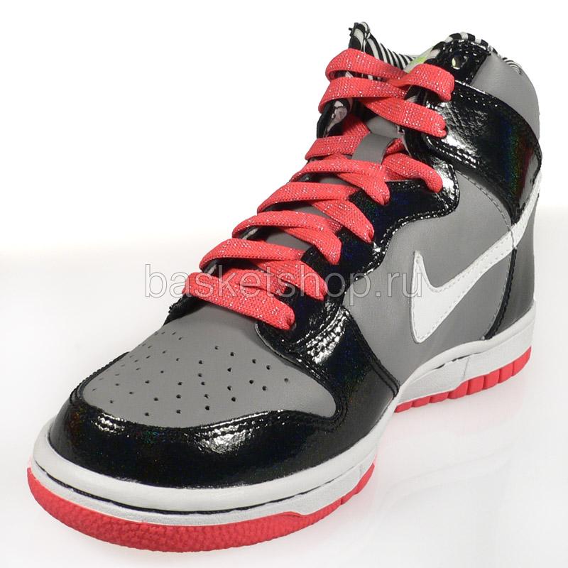 Nike Кроссовки Nike Dunk High GS (316604-006)  - цена, описание, фото 4